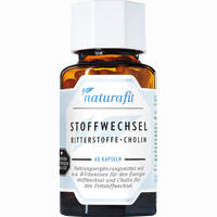 Naturafit Stoffwechsel Bitterstoffe + Cholin Kapseln 30 Stück - ab 11,05 €