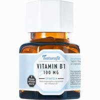 Naturafit Vitamin B1 100mg Kapseln 30 Stück