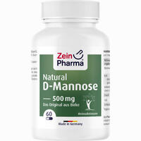 Natural D- Mannose 500mg Kapseln 60 Stück - ab 17,56 €