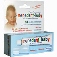 Nenedent- Baby Zahnpflege- Set Zahnbürste 20 ml