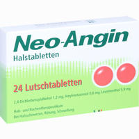 Neo Angin Halstabletten EurimPharm Arzneimittel GmbH 24 Stück 