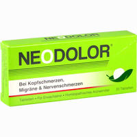 Neodolor Tabletten 20 Stück - ab 8,82 €