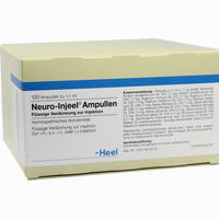 Neuro Injeel Ampullen 10 Stück - ab 14,19 €