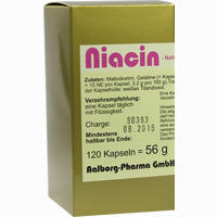 Niacin Kapseln Aalborg pharma 60 Stück - ab 7,82 €