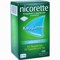 Nicorette Kaugummi 2mg Whitemint  30 Stück - ab 9,94 €