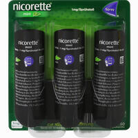 Nicorette Mint Spray 1 Mg Sprühstoß 3 Stück