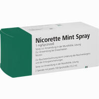 Nicorette Mint Spray 1 Mg/sprühstoß Eurim 2 Stück