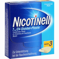 Nicotinell 17,5mg 24- Stunden- Pflaster Transdermal 7 Stück - ab 17,37 €