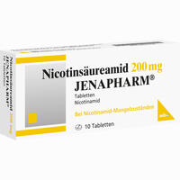 Nicotinsäureamid 200mg Jenapharm Tabletten 100 Stück - ab 4,69 €