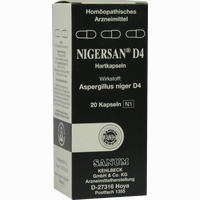 Nigersan D4 Kapseln 20 Stück - ab 19,78 €