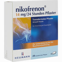 Nikofrenon 14 Mg/24 Stunden Pflaster 28 Stück - ab 8,04 €