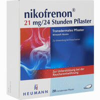 Nikofrenon 21 Mg/24 Stunden Pflaster 28 Stück - ab 8,50 €