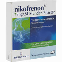 Nikofrenon 7 Mg/24 Stunden Pflaster 14 Stück - ab 8,11 €