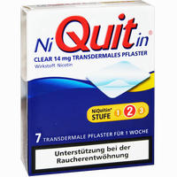 Niquitin Clear 14mg Pflaster Transdermal 7 Stück