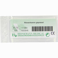 Nissenkamm Gepresst 1 Stück