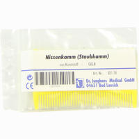 Nissenkamm Kunststoff Gelb 1 Stück