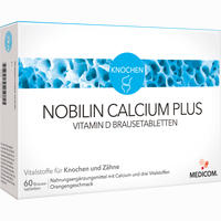 Nobilin Calcium Plus Vitamin D Brausetabletten  60 Stück 