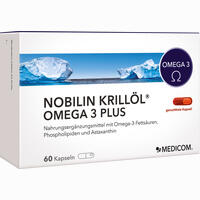 Nobilin Krillöl Omega 3 Plus Kapseln 60 Stück - ab 18,46 €
