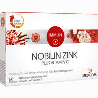 Nobilin Zink Plus Vitamin C Tabletten 60 Stück 