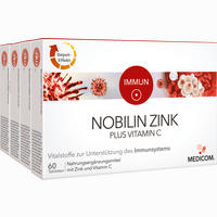 Nobilin Zink Plus Vitamin C Tabletten 4 x 60 Stück 