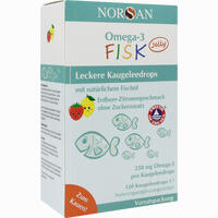 Norsan Omega- 3 Fisk Jelly Vorratspackung F. Kinder 120 Stück