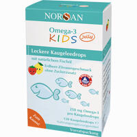 Norsan Omega- 3 Kids Jelly 120er Vorratspackung Dragees 120 Stück