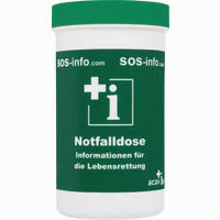 Notfalldose 1 Stück