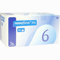 Novofine 6 Kanülen 0. 25x6mm Orifarm GmbH 100 Stück