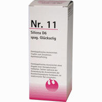Nr. 11 Silicea D6 Spag. Glückselig Tropfen 100 ml