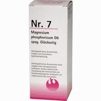 Nr. 7 Magnesium Phosphoricum D6 Spag. Glückselig Tropfen 100 ml