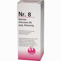Nr. 8 Natrium Chloratum D6 Spag. Glückselig Tropfen 100 ml