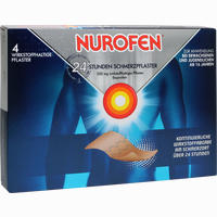 Nurofen 24- Stunden Schmerzpflaster 200mg Wirkstoffhaltiges Pflaster  4 Stück - ab 5,69 €