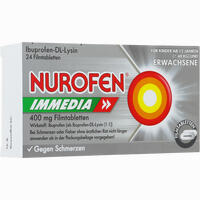 Nurofen Immedia 400 Mg Filmtabletten  12 Stück - ab 3,25 €