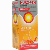 Nurofen Junior Fieber- und Schmerzsaft Erdbeer 40 Mg/Ml 100 ml - ab 3,98 €