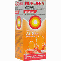 Nurofen Junior Fieber- und Schmerzsaft Erdbeer 40 Mg/Ml 100 ml - ab 3,98 €