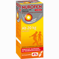 Nurofen Schmerz- und Fiebersaft Erdbeer 40mg/ml Suspension  150 ml 