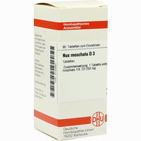 Nux Moschata D3 Tabletten 80 Stück