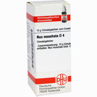 Nux Moschata D4 Globuli 10 g