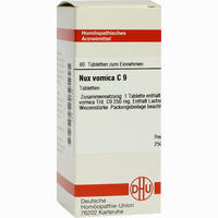 Nux Vomica C 9 Tabletten 80 Stück 