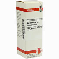 Nux Vomica C30 Dilution 20 ml