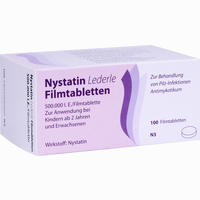 Nystatin Lederle Filmtabletten 100 Stück 