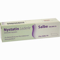Nystatin Lederle Salbe 25 g 
