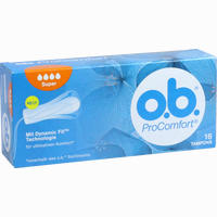 O.b. Procomfort Super Tampon 16 Stück