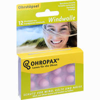 Ohropax Windwolle 12 Stück 