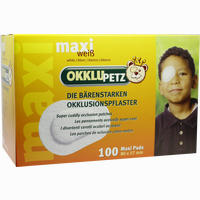 Okklupetz Maxi Weiss 100 Stück