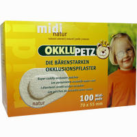 Okklupetz Midi Natur 100 Stück