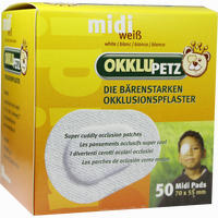 Okklupetz Midi Weiß 50 Stück