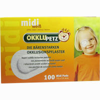 Okklupetz Midi Weiß 100 Stück