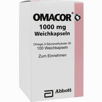 Omacor 1000mg Weichkapseln axicorp Pharma GmbH 100 Stück 