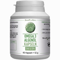 Omega- 3 Algenöl Dha+epa Kapseln 60 Stück - ab 20,03 €